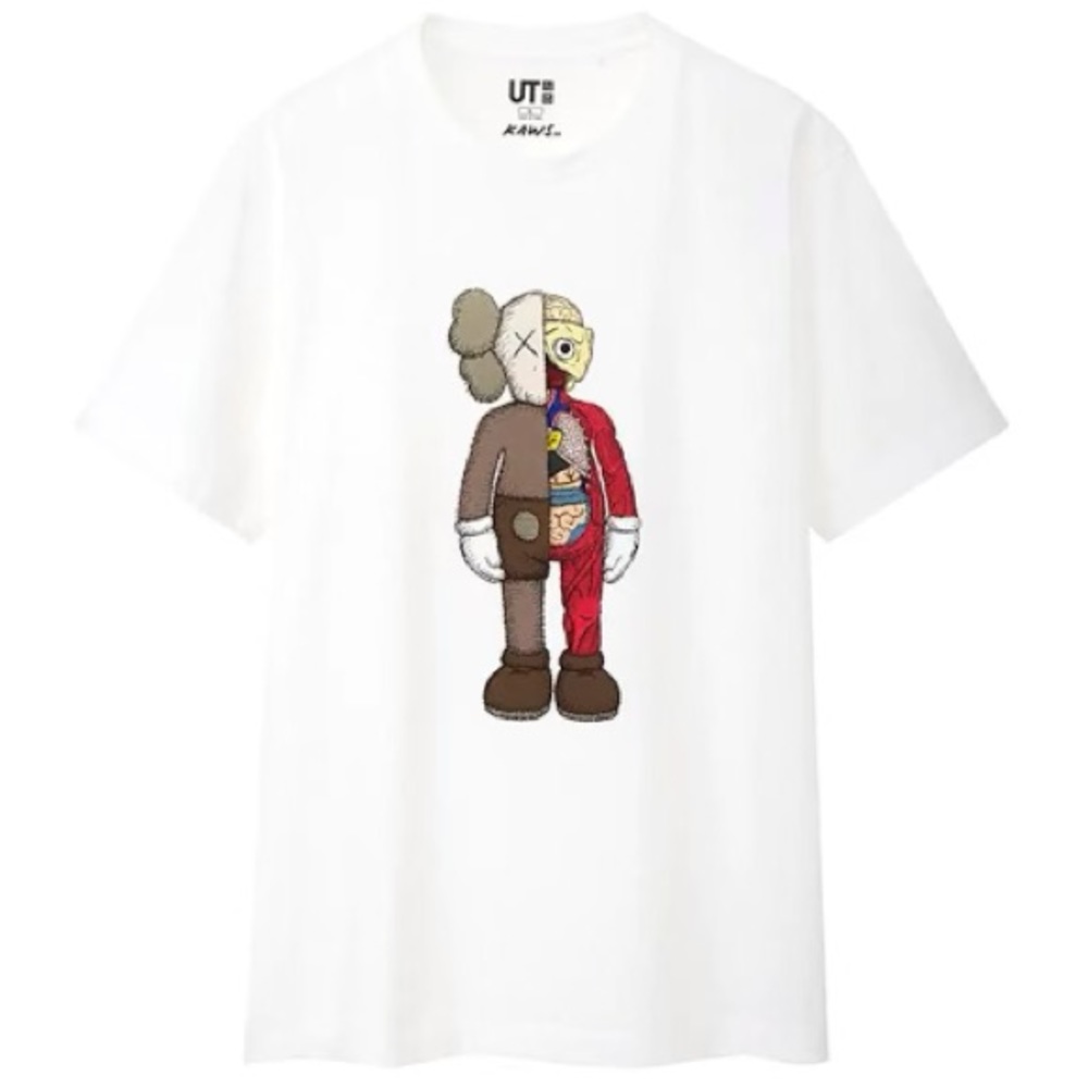 Uniqlo X KAWS Flayed Companion Tee - Size XXS